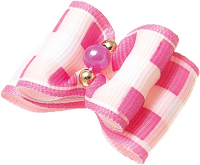 Бантик [пара] двойной объёмный, 3,5 см * 2,5 см, "Ностальжи"