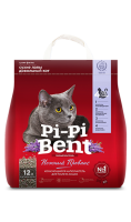 Pi-Pi-Bent Нежный прованс, наполнитель для кошек, комкующийся, 5 кг Pi-Pi-Bent Нежный прованс, наполнитель для кошек, комкующийся, 5 кг