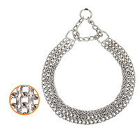 Триол Ошейник-удавка для собак 3-рядная SHC 2570