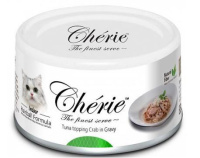 Петрик конс Cherie - Hairball Control Тунец с мясом краба в подливе 80 г
