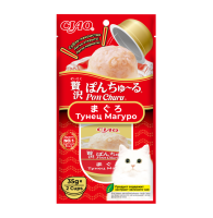 Inaba Pon Churu с тунцом Магуро лакомство-суфле для кошек 2 шт./35 гр