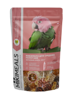 MIKIMEALS Корм для средних попугаев (800г)