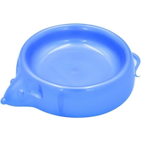 Зооэкспресс Миска Мышка №1 для кошек 0,3 л d 15 см пластмассовая, 12011 (0,2 л d 11 см)