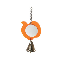 Игрушка для птиц-зеркало "Яблочко" , 95/195*60мм