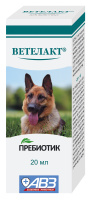 Агроветзащита Ветелакт кормовая добавка для нормализации микрофлоры кишечника, 20 мл