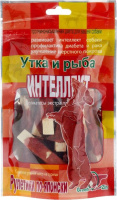 Грин Кьюзин Лакомство для собак ИНТЕЛЛЕКТ, Сушеное утиное мясо на сурими, 80 г. (80 гр)
