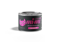 МИ-МИ консервы с кроликом для стерилизованных кошек 80 гр