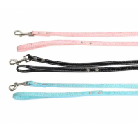 Поводок для собак "Крокодил" с косточками DC020/B цвета в асс, КАСКАД