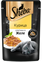 Шеба пауч Ломтики В Желе С Курицей 75г