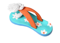 Игрушка для собак из латекса "Тапок с веревкой", 160мм, Triol