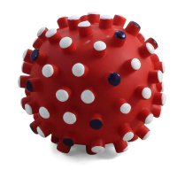 Триол Игрушка для собак из винила "Мяч-мина", d100 мм.