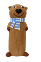 Триол Игрушка для собак из латекса "Медведь хрустящий", 195мм