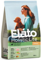 Elato Holistic Lite полнорационный сухой корм для щенков всех пород с индейкой (500 гр)
