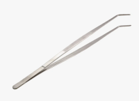 Пинцет 08FR с загнутыми кончиками, 400мм