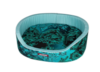 Леж. Лежак Премиум [хлопок] №2 размер 49х38х16 XODY [Бирюза]