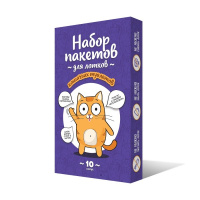 ИП Панкратова Набор пакетов для лотков кошачьих туалетов, 10шт.