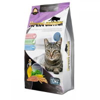 Ночной охотник сухой корм для стерилизованных кошек, 10 кг.