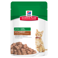 Hills пауч 85гр д/котят Индейка 2114 *12