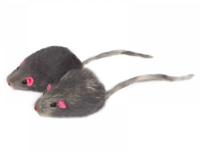 Игрушка для кошек "Мышь серая", 45-50мм ПОШТУЧНО