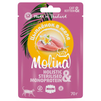 MOLINA. Пауч для котят. Цыпленок в желе, 70 г