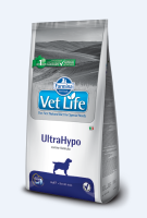 Farmina N&D Vet Life ULTRAHYPO, для взрослых собак, при пищевой аллергии и непереносимости, с ярко выраженной гиперчувсвтельностью, [уценка] (2 кг)