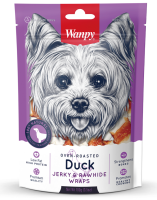 Wanpy Dog кости из сыромятной кожи с утиным мясом 100 г [уценка]