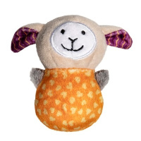 Триол Игрушка MINI DOGS для собак мелких пород мягкая "Овечка", 85 мм