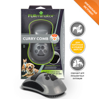 Furminator Расческа резиновая Curry Comb зубцы 5 мм