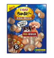 Inaba Чуру Би д/собак трубочки куриное филе д/суставов 8*10 ПОШТУЧНО [уценка]