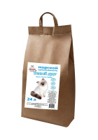 Белый друг наполнитель для кошек, морской, (24 л)