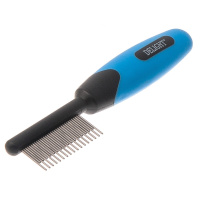 Расчёска DeLIGHT "МИНИ" разнозубая 5480LS /12/