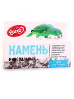 Ешка Минеральный камень с Речным песком, для попугаев, 40 г.