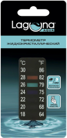 Laguna AQUA Термометр жидкокристаллический LCD4, 40*12*2мм