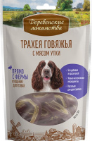 Деревенские лакомства Трахея говяжья с мясом утки 50г