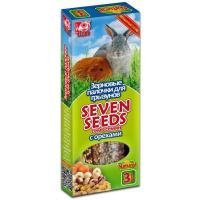 Seven Seeds Зерно. 7 СЕМЯН палочки д/грызунов орех 3шт 90 гр