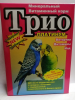 Россия Корм для попугаев Трио ПЛАТИНУМ 400 г. [розовый] Новинка
