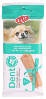 TiTBiT Biff DENT жевательный снек для собак мелких пород, со вкусом говядины 5шт.