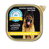 Натуральная формула для собак 300 г Бычьи семенники ламистер
