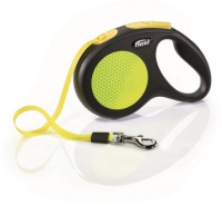 Flexi Рулетка NEW NEON M [ДО 25 КГ] ЛЕНТА 5 М