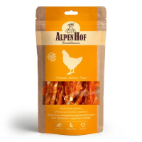 AlpenHof Лакомство Шашлычки куриные деликатесные для средних и крупных собак, 80 г.