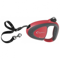 Поводок-рулетка FLIPPY TECH MEDIUM черный - лента 3 м, 25 кг