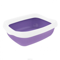MPS туалет-лоток GEMINI 28х42х9h см лиловый