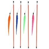 Триол Игрушка удочка-дразнилка для кошек, Неоновый хвостик