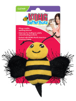 KONG игрушка для кошек Better Buzz Пчела, хрустит, с кощачьей мятой
