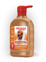 Mr. Bruno Шампунь-кондиционер Глянцевый блеск для короткошерстных собак 350 мл [уценка]