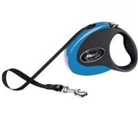 Рулетка Флекси Collection S [3м 12кг] лента черно-голубая 24027