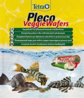 Tetra Pleco Wafer корм для травоядных сомиков, 15 г.
