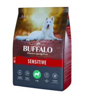 Mr.Buffalo SENSITIVE Сухой корм для собак средних и крупных пород с ягненоком [уценка] (2кг)