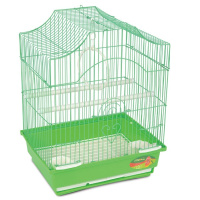 Триол Клетка для птиц 1002 эмаль 28*21*38 см.