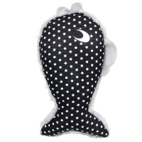 Триол Игрушка BLACK&WHITE для собак мягкая "Рыбка", 160 мм., Triol (160мм)